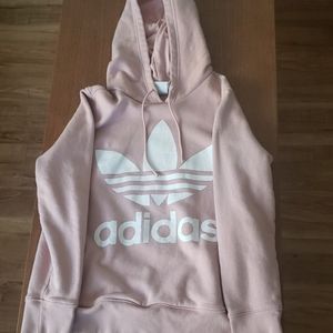 Women's Large Pink Adidas hoodie